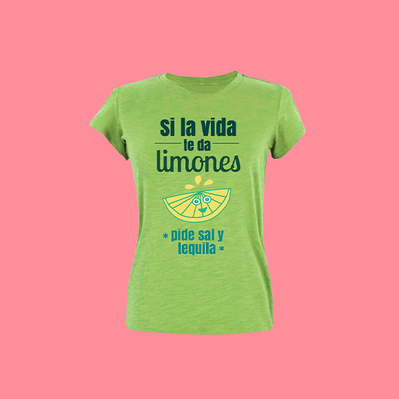 Personaliza tus playeras con tu mejor frase 