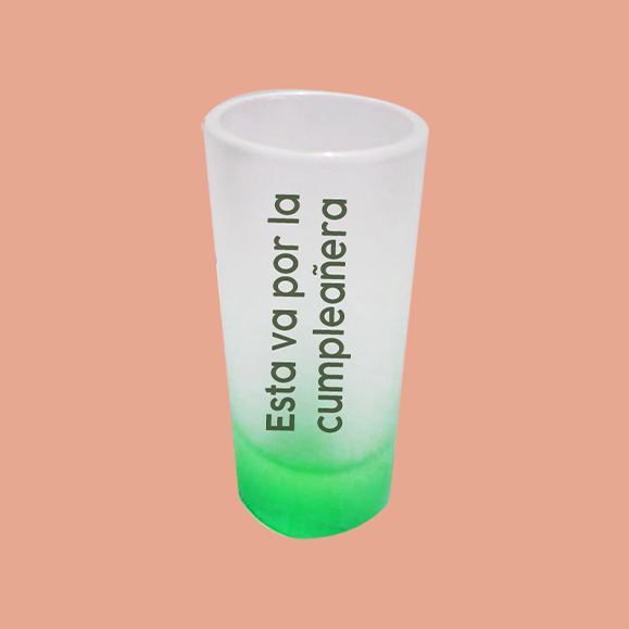 PERSONALIZA CON UN DISEÃO UNICO TU TEQUILERO SATINADO VERDE
