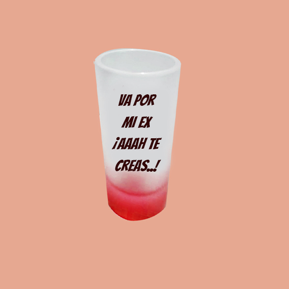 PERSONALIZA CON UN DISEÃO UNICO TU TEQUILERO SATINADO ROJO